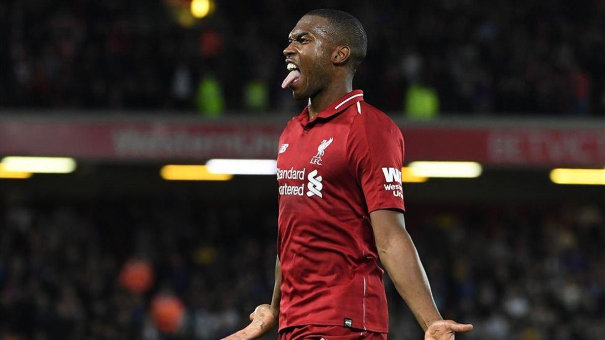 Sturridge celebró por todo lo alto su golazo