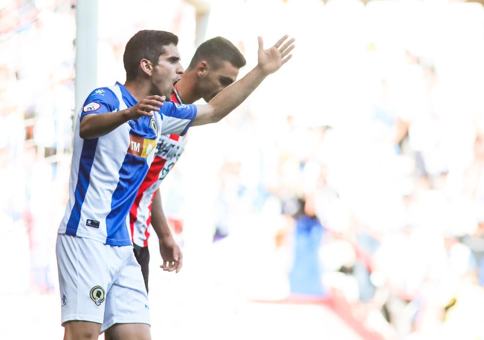 El Hércules empata en Las Gaunas ante el Logroñés y pasa a la final del playoff de ascenso