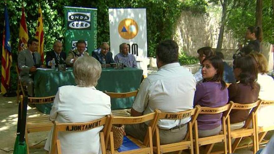 Un momento de la presentación, ayer en La Barbera.