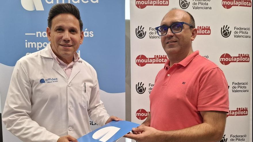 Affidea Clínica Tecma serà centre mèdic de referència de la Federació de Pilota Valenciana