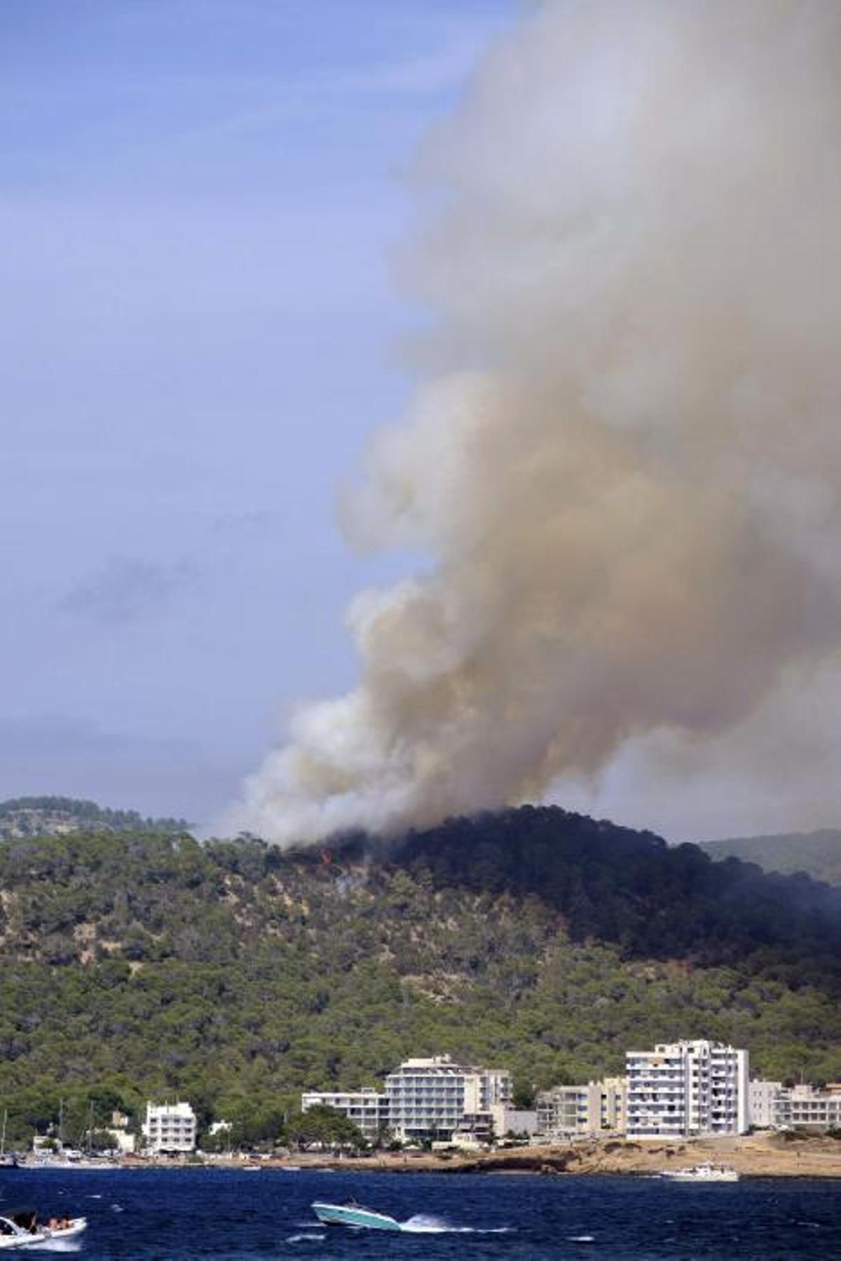 Incendio en Sant Antoni