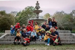 La «Afouteza» de los bomberos gallegos llega a hospitales y colegios para inspirar a los más pequeños