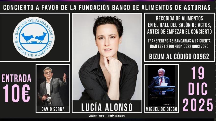 Detalle del cartel promocional del concierto.