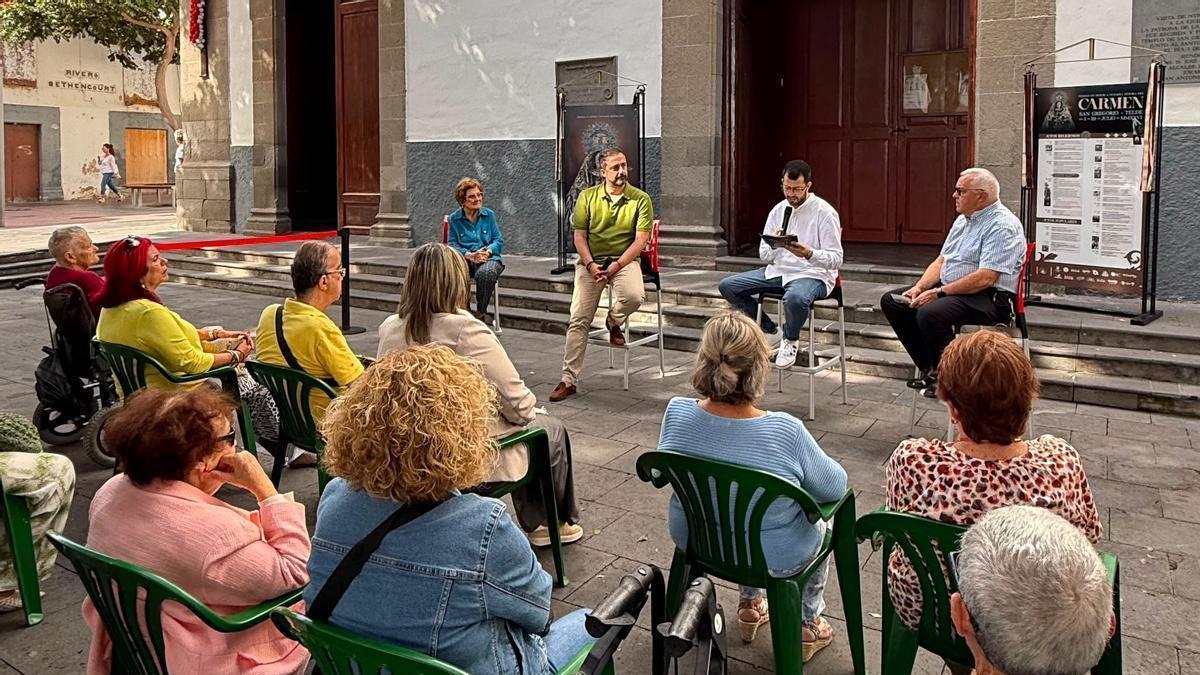 Acto de presentación de las Fiestas del Carmen en San Gregorio.