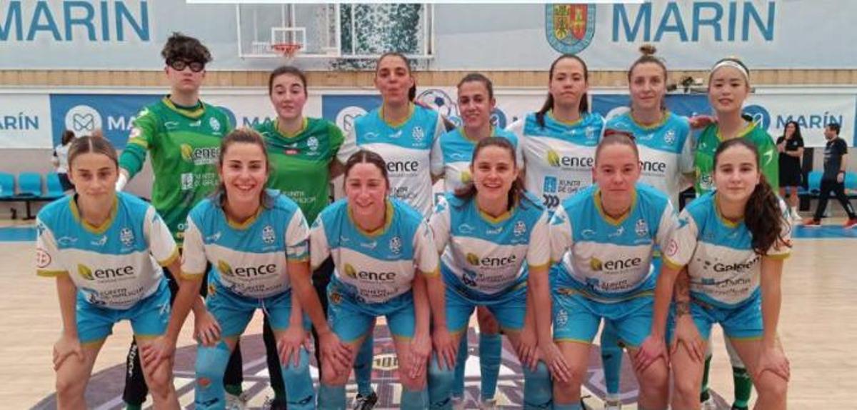 Las marinenses cayeron en casa.
