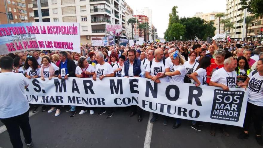 Manifestación por el Mar Menor