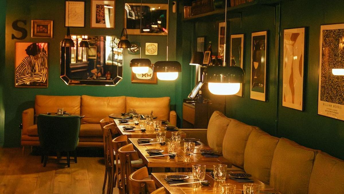 Uno de los rincones del restaurante Sophie Kai.