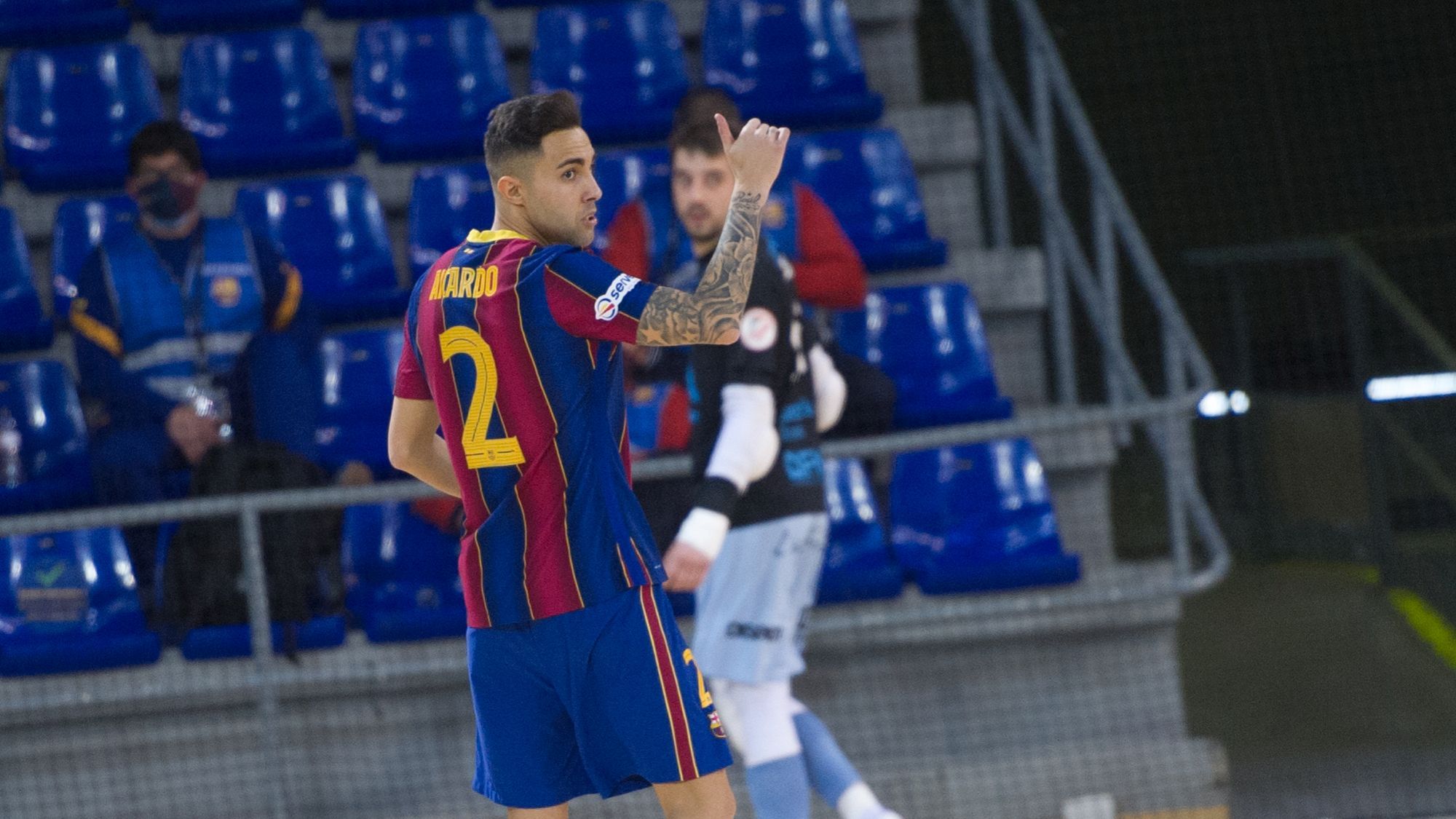 El Palma Futsal pierde en su visita al Palau Blaugrana