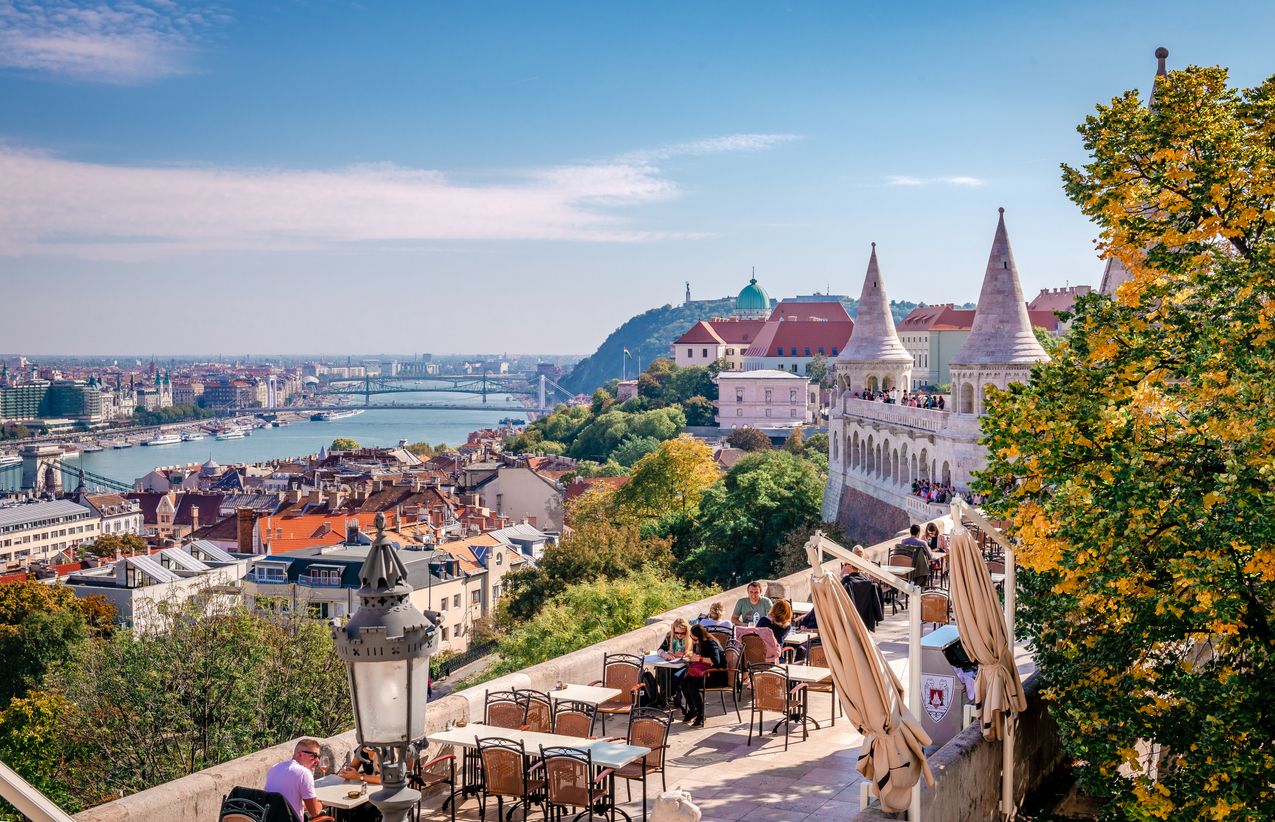 Budapest desde el fisherman's bastion.