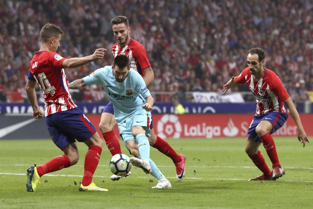 Les imatges de l''Atlètic de Madrid - Barça