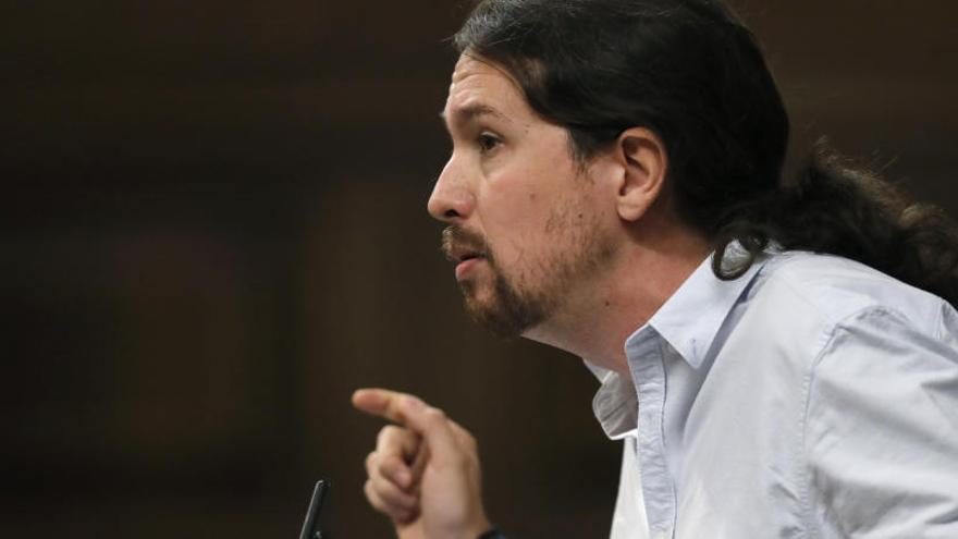 El líder d&#039;Units Podem, Pablo Iglesias