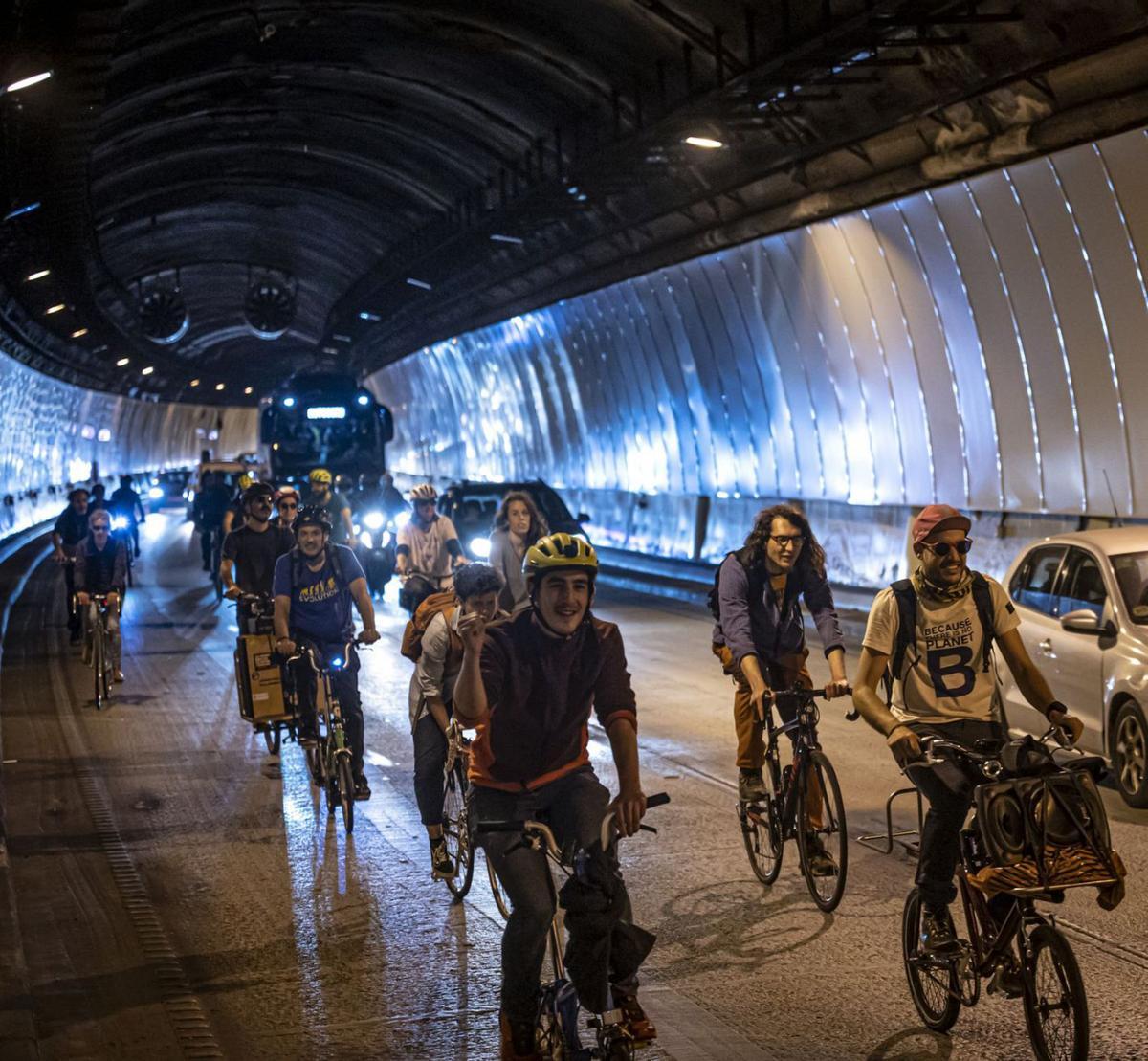L’estudi del carril bici del túnel de Vallvidrera es retarda al 2025