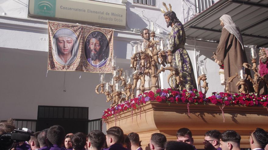 Procesión de Jesús ante Anás por las calles del Palo