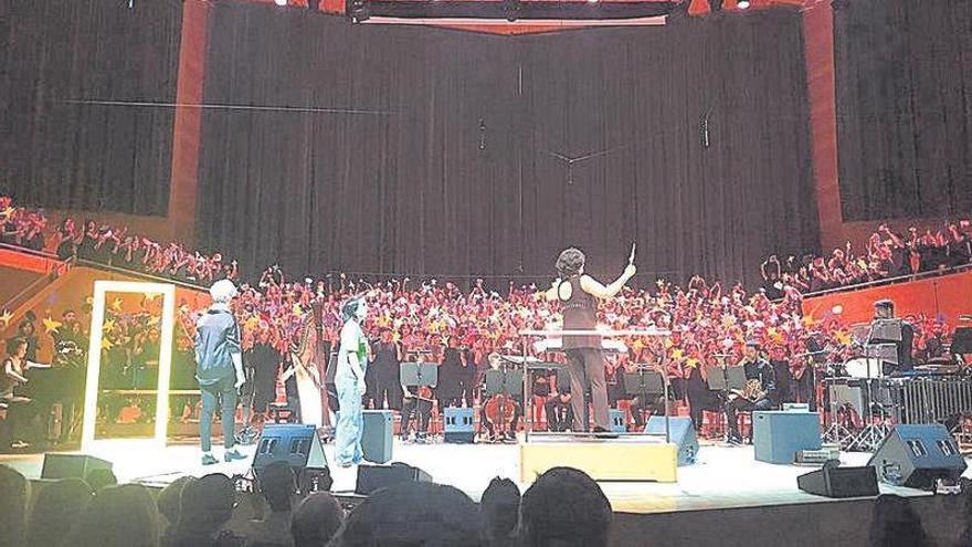 Un momento del concierto en el Auditori catalán.