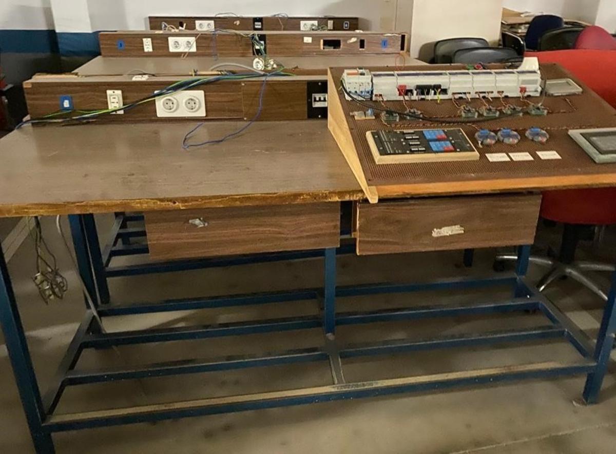Detalle del estado que presentaban las instalaciones en 2019 antes de la rehabilitación.