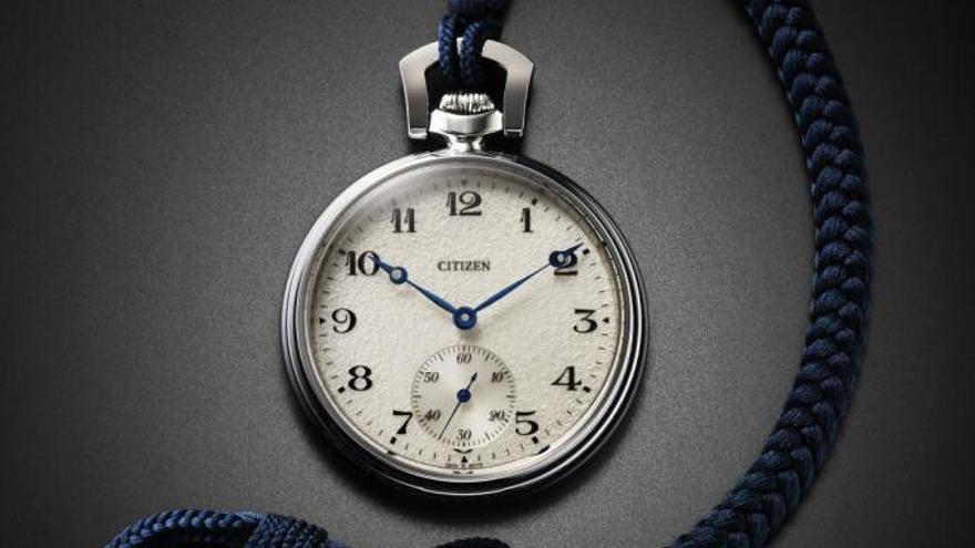 RELOJ DE BOLSILLO CITIZEN Aprovecha el cambio de hora para hacerte con un exclusivo reloj de bolsillo de Citizen