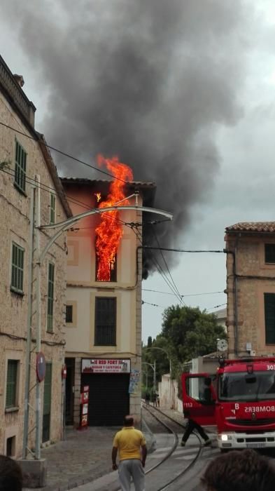 Wohnungsbrand Sóller