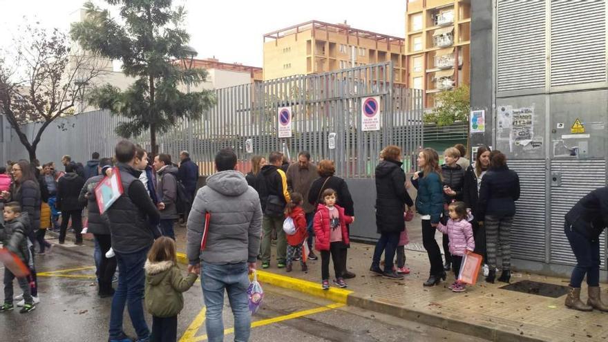 Los niños del María Yocasta no pudieron entrar en sus clases