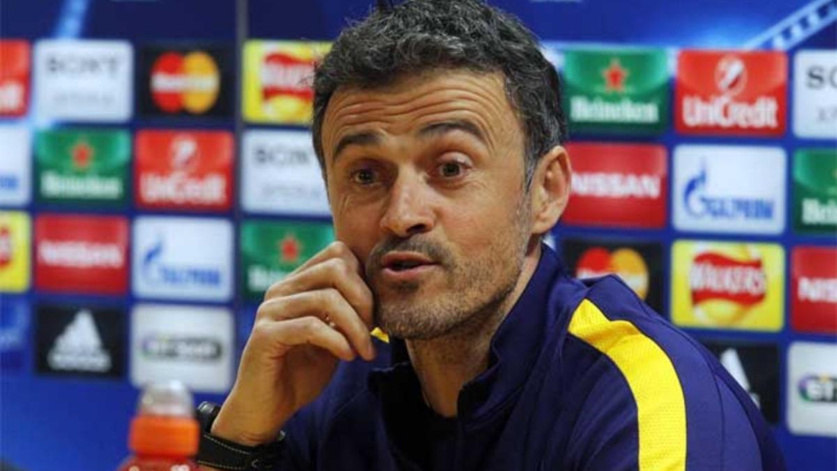 Luis Enrique, entrenador del FC Barcelona, comparecerá este viernes en rueda de prensa