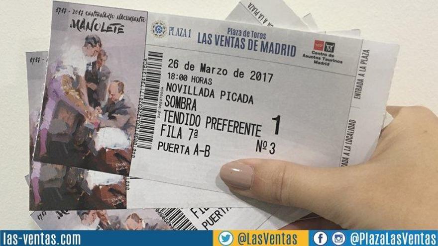 Manolete será la imagen de las entradas de la temporada taurina en la plaza de Las Ventas