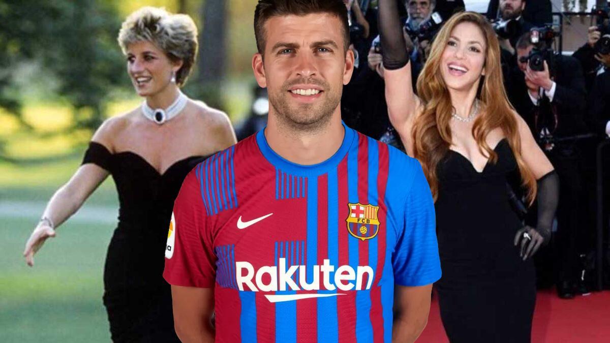 El vestido de Shakira que pudo haber adelantado su ruptura con Piqué (a lo Lady Di)