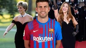 El vestido de Shakira que pudo haber adelantado su ruptura con Piqué (a lo Lady Di)