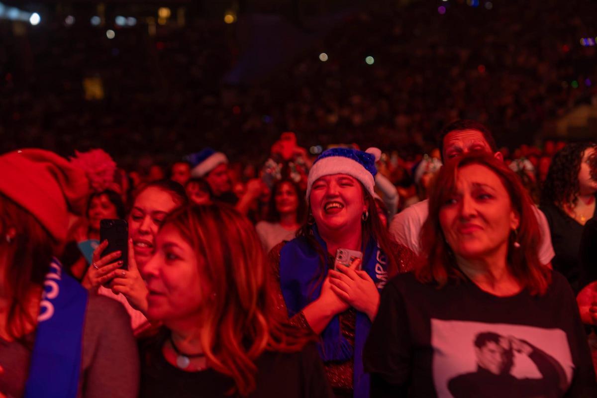 Concierto de Navidad de David Bisbal en el Palau Sant Jordi