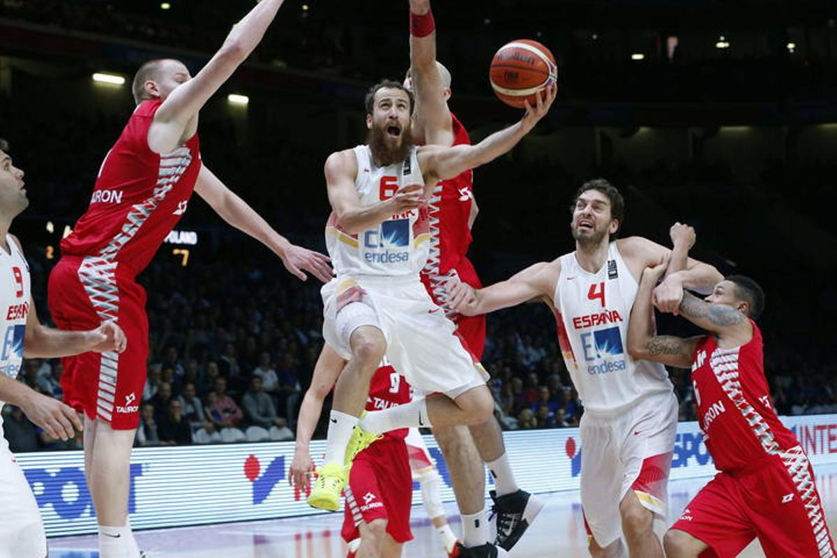 Eurobasket: España - Polonia