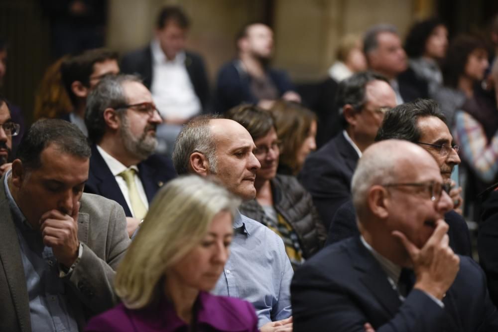 Solemnitat i orgull manresà en l'acte a Palau per