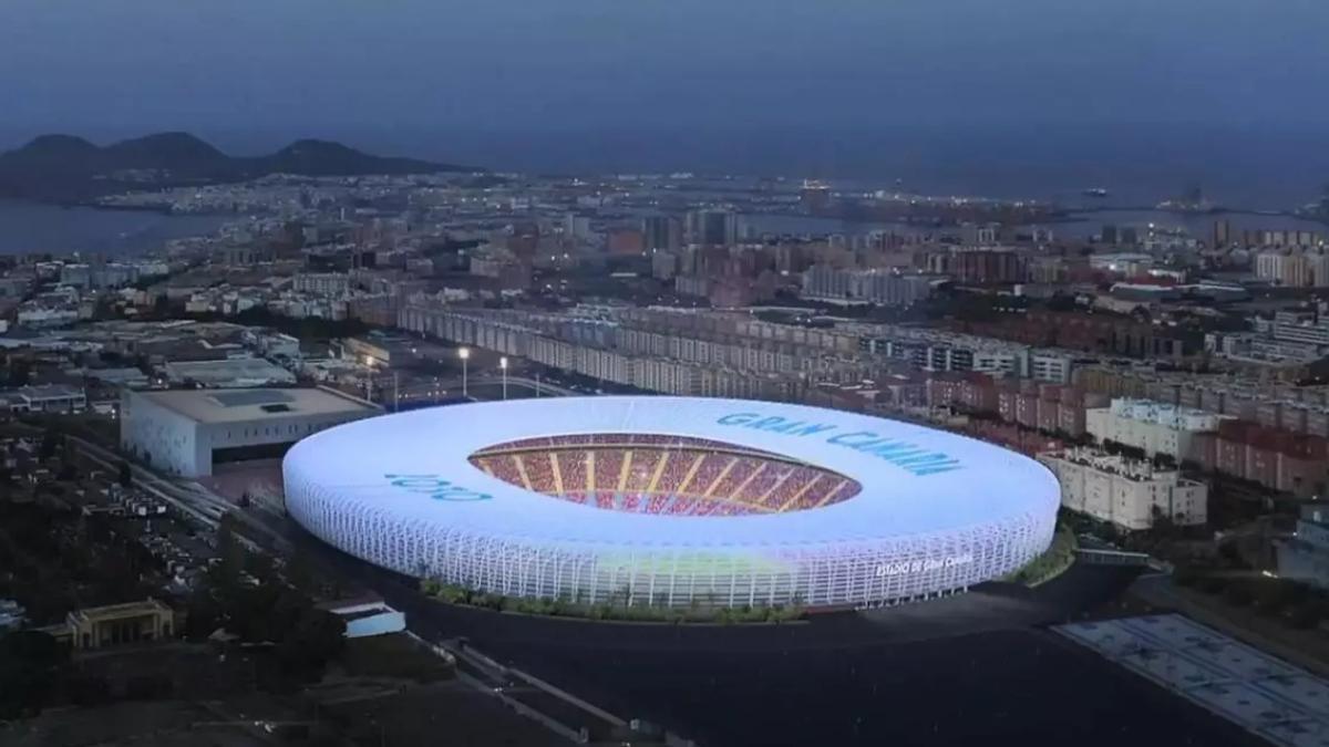 Futuro Estadio de Gran Canaria.
