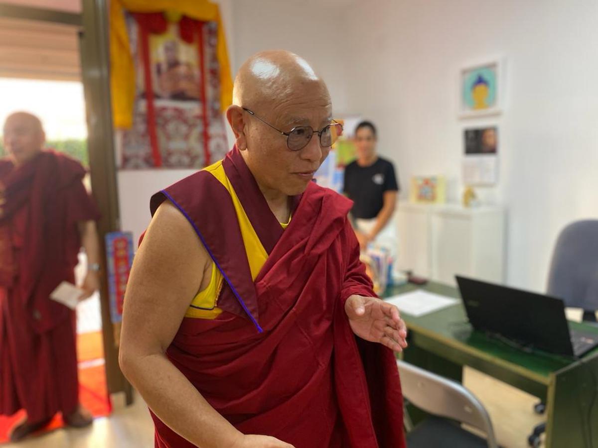 Jhado Tulku Rimpoché es uno de los principales religiosos del budismo tras el Dalái.
