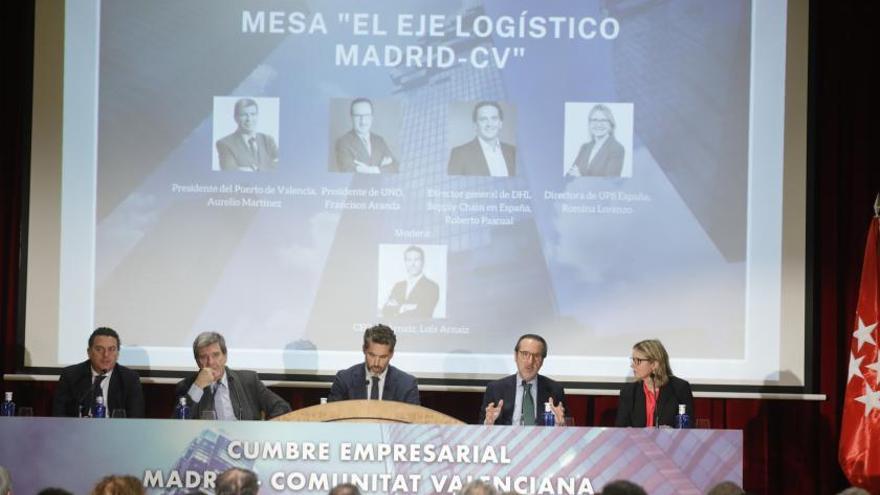 Un momento de la jornada  empresarial organizada ayer en Madrid por la Fundación Conexus. | LEVANTE-EMV