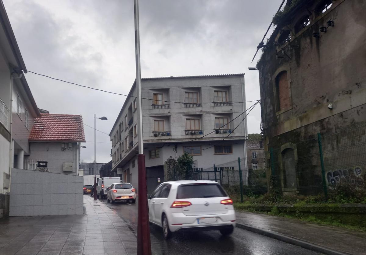 Atascos en el entorno de la Casa do Mar de Pontevedra