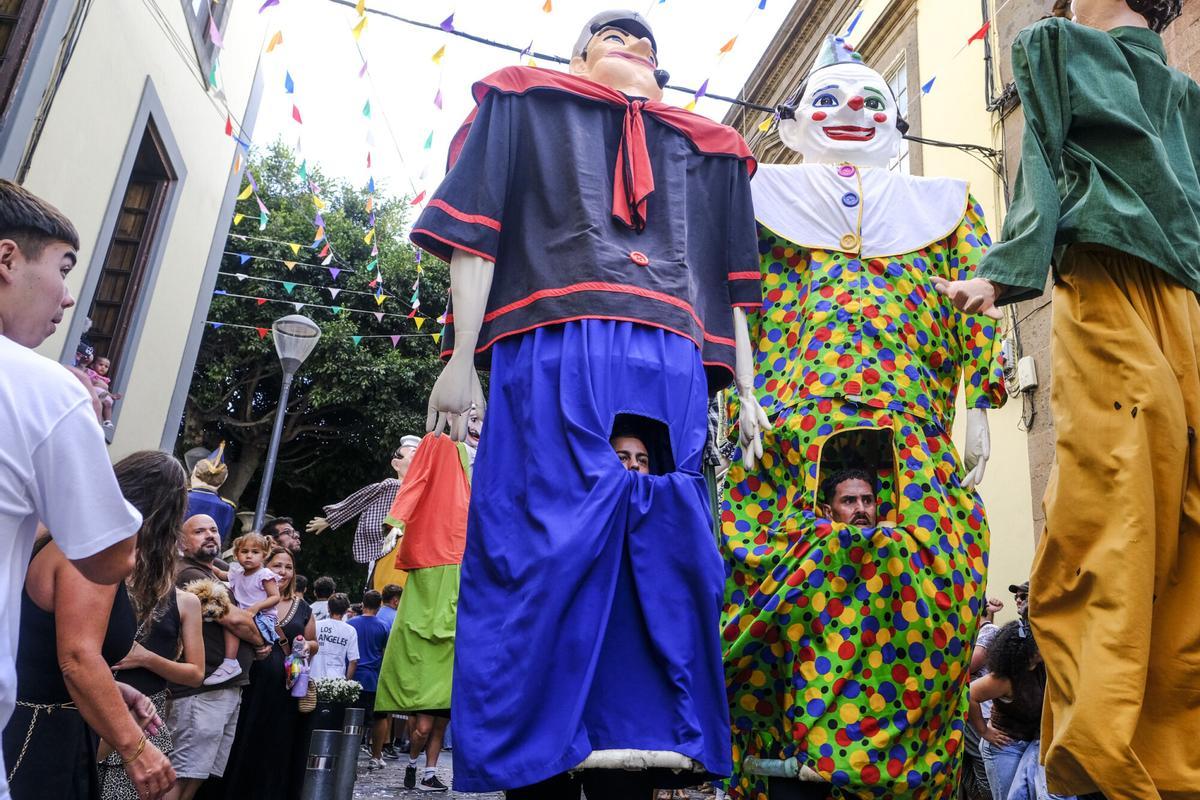 Día principal de las Fiestas de la Virgen de Guía. Batalla de flores