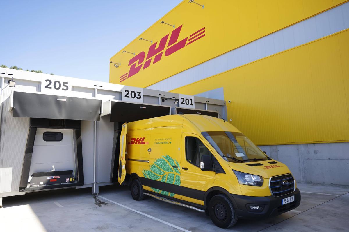 Vilablareix. Carrer de Raset 40. Inauguracio nova infraestructura logistica de DHL. Miguel Borras, director general de DHL Express Espanya.
