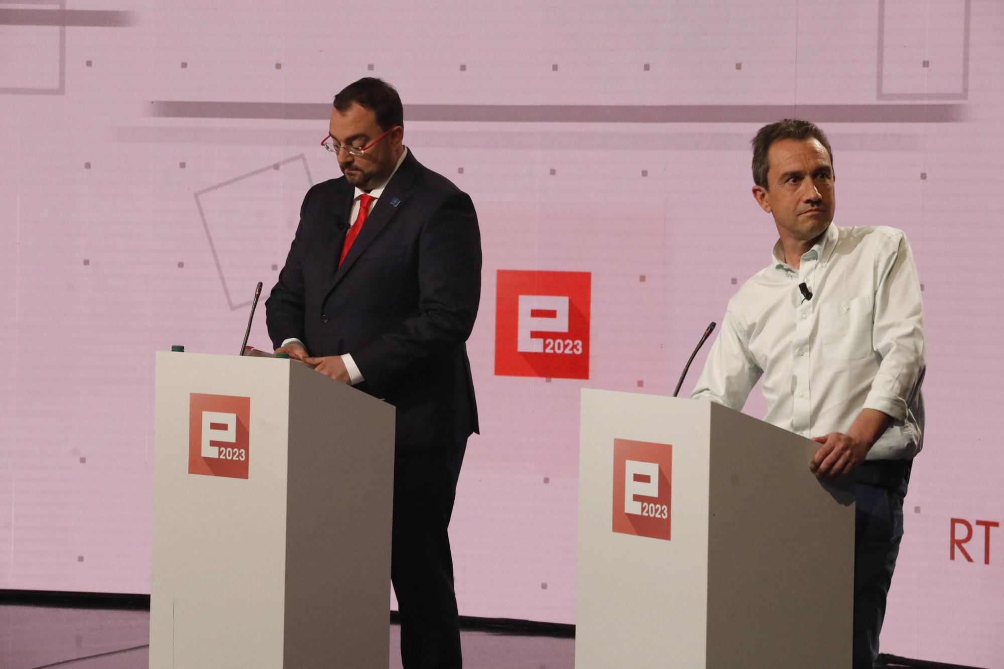 En imágenes: Debate de los candidatos a la presidencia del Principado