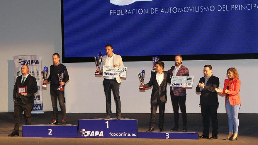 Los premiados en la Gala del Motor de 2019