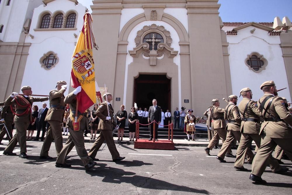 Ángel Víctor Torres, en Candelaria