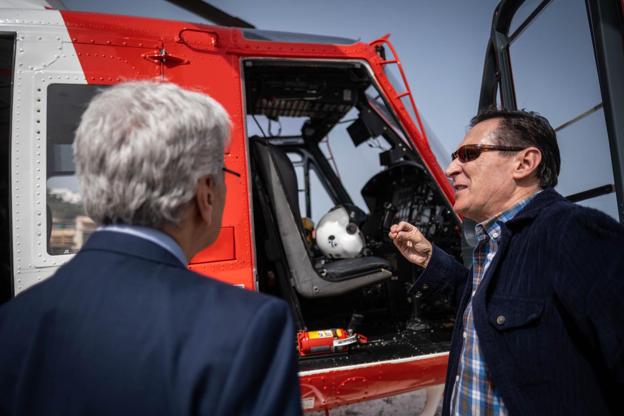 Presentación nuevo modelo de helicópteros del Gobierno de Canarias