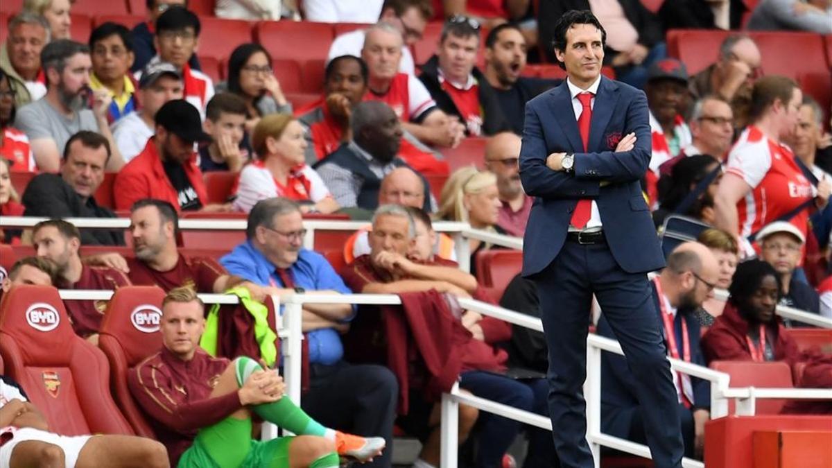 Emery perdió su primer partido de Premier League 0-2 frente al Manchester City