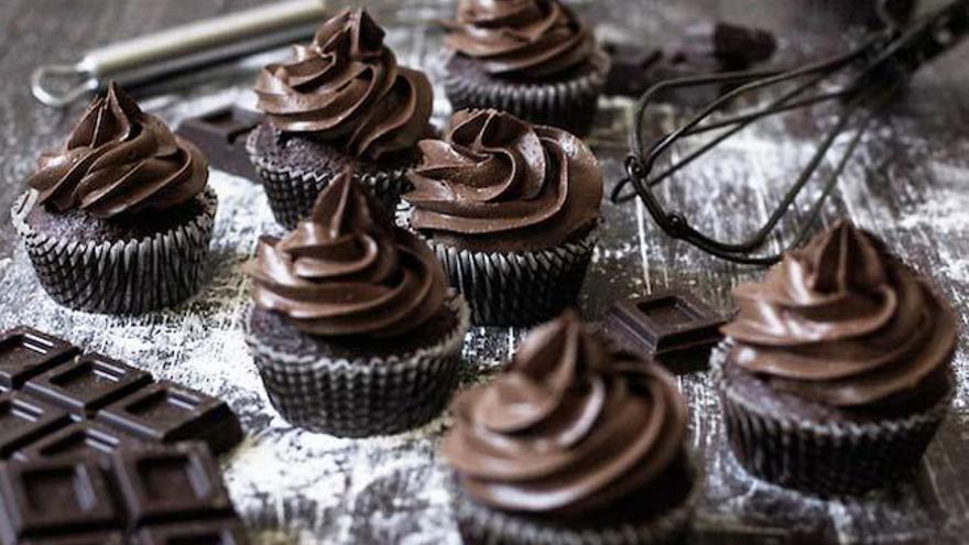 Cupcakes: muerte por chocolate.