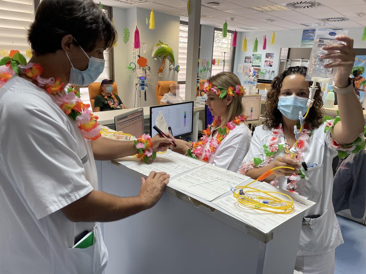 Al año en el Hospital de Día de Oncología de Sant Joan se trata a 800 nuevos pacientes