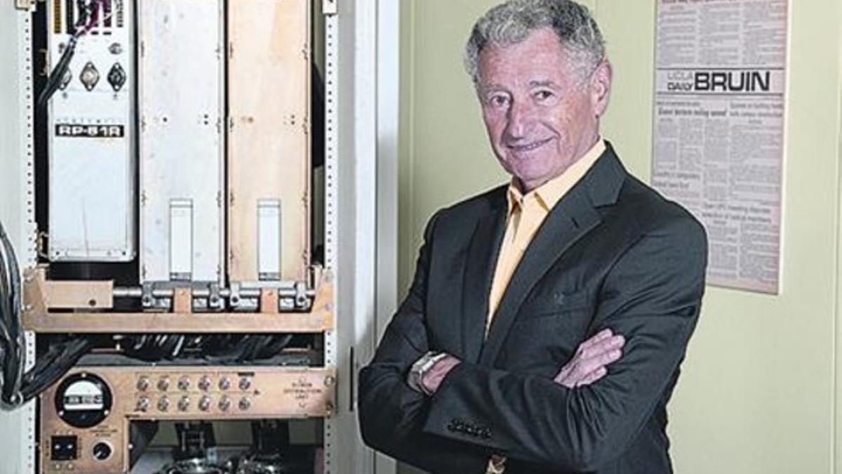 GALARDÓN. Kleinrock, padre de la tecnología que hace posible internet.