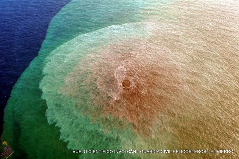 Volcán submarino de El Hierro