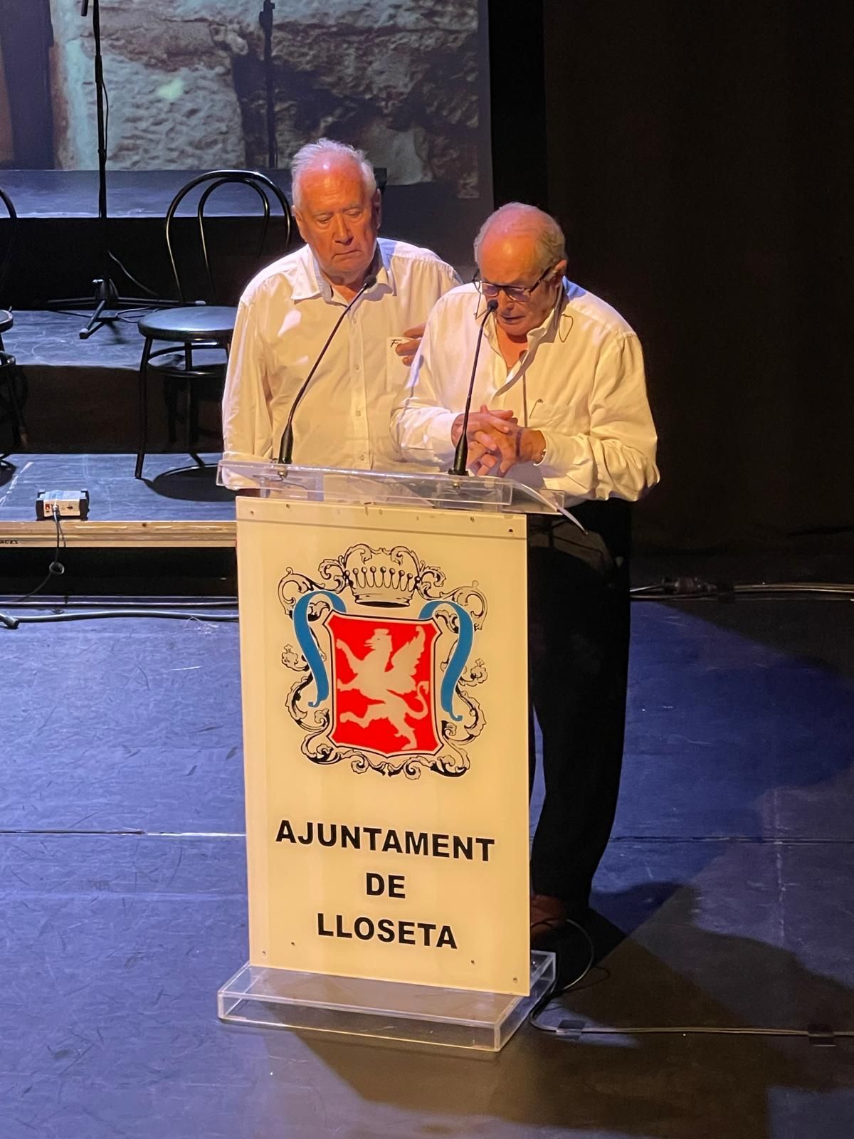 Así fue el homenaje a Pau Reynés en el Teatre Lloseta