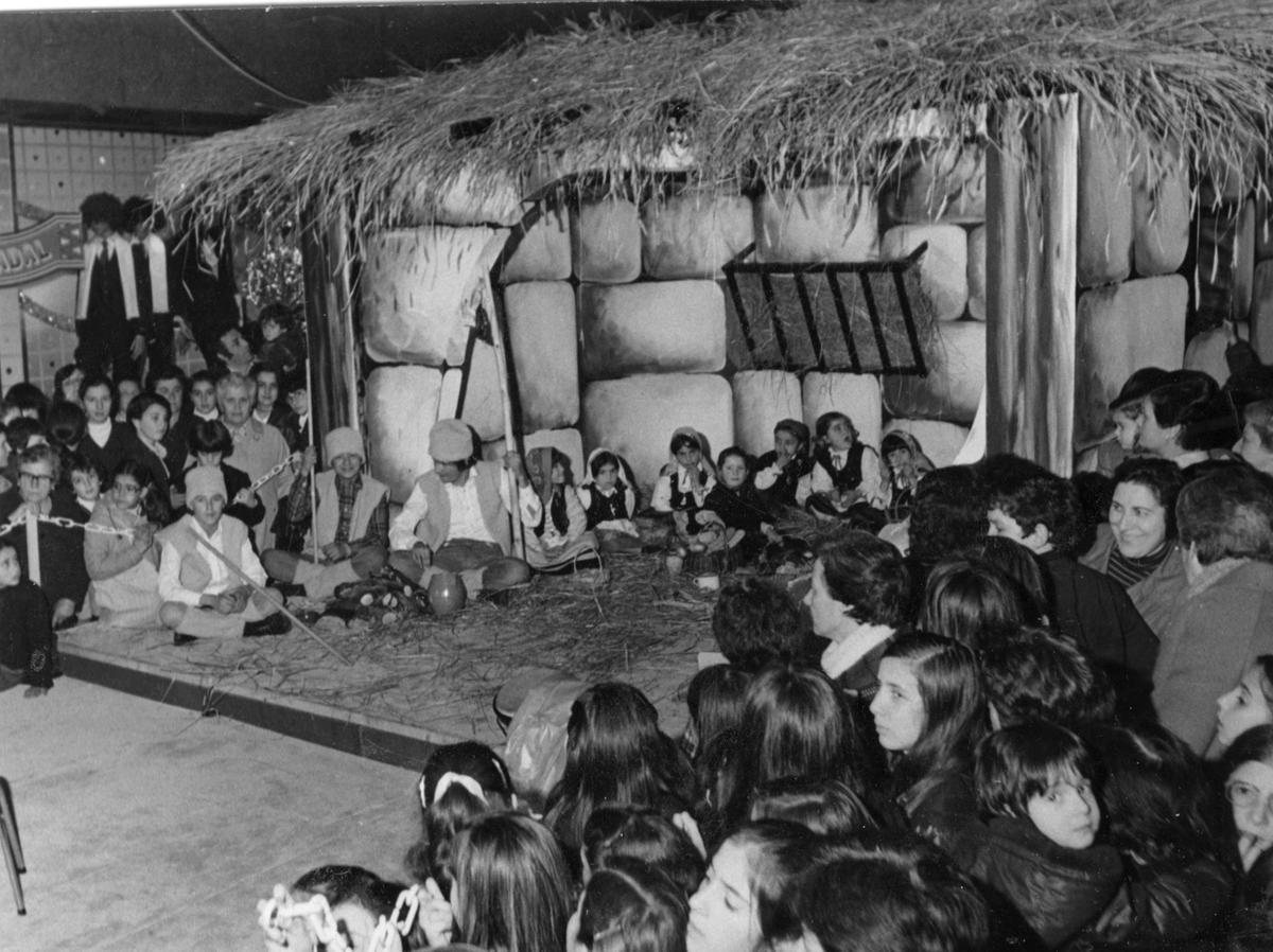 Los arriesgados belenes vivientes de las navidades pasadas