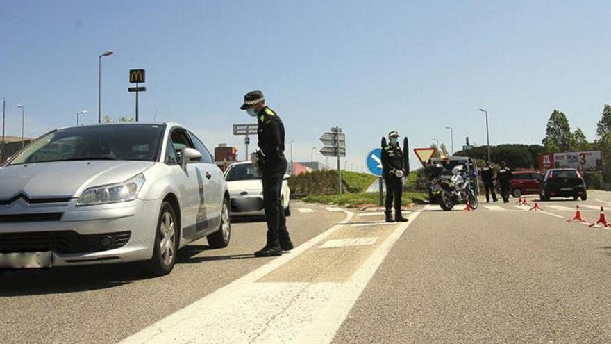 Un dels controls d&#039;aquest cap de setmana a Blanes