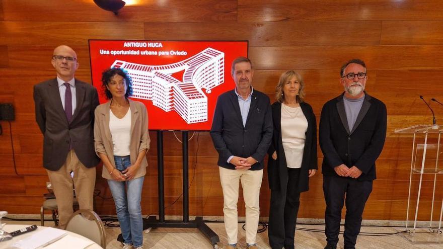 El PSOE propone convertir la antigua Residencia del HUCA en un nuevo barrio universitario con vivienda asequible, biblioteca y transporte público
