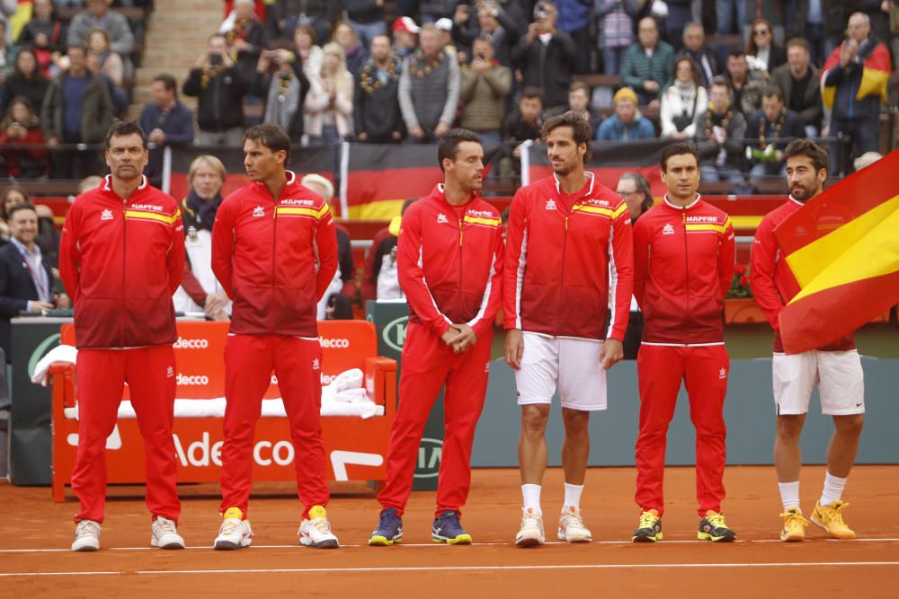 Partido de dobles España-Alemania