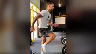 Jesé Rodríguez comparte el brutal entrenamiento con el que se pone a punto para su futuro profesional